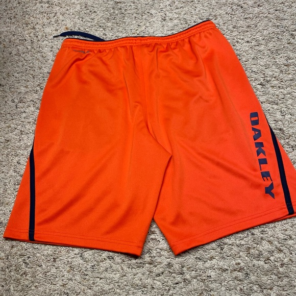 Oakley Running Sport Shorts Ohydrolix orange sz L Mens - Picture 7 of 9